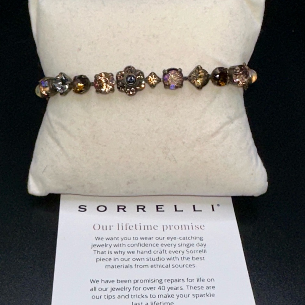 Sorrelli Gold and Brown Bracelet